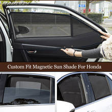 For Honda HRV Jazz Fit Jade Magnetic Special Curtain Window SunShades Mesh Shade Blind Fully covered, perfect Fit car, Magnetic Special Curtain Window sunshades, block uv 2024 - buy cheap