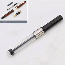 Jinhao 5pcs Color 2.6mm Universal Fountain Pen Small Black Ink Converter pump Cartridges Refill Converter 2024 - buy cheap