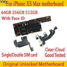 Buy Free Icloud For Iphone Xs Max Motherboard 64gb 256gb 512gb 100 Original Unlocked For Iphone Xs Max Logic Board With Face Id In The Online Store Professional Motherboard Supplier Store At