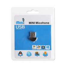 Super Mini USB 2.0 Plug Microphone Speech Recording Audio Adapter For Laptop PC 2024 - buy cheap