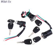 Universal 1pc Motorcycle Motorbike Ignition Switch Key with Wire for Scooter Accessories 2024 - buy cheap