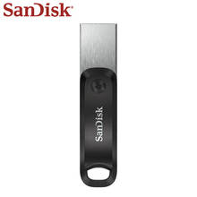 Sandisk 256GB Flash Drive Pendrive Memoria Usb128GB IX60 USB 3.0 OTG Lightning U Disk Pen Drive Memory Stick High Speed 2024 - buy cheap