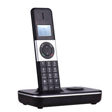 Teléfono inalámbrico Digital con pantalla LCD, identificador de llamadas, manos libres, llamada de conferencia, conexión de 5 auriculares para el hogar y la Oficina 2024 - compra barato