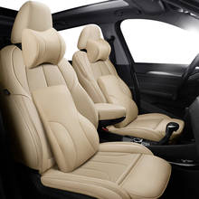 Couro capa de assento do carro para hyundai solaris tucson 2017 creta i30 acento ix35 verna sonata acessórios capas para assentos de carro 2024 - compre barato