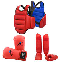 Luva de peito de karatê, proteção corporal e capacete para mma, taekwondo, uniforme de treinamento para artes marciais 2024 - compre barato