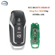 3 Buttons Smart Remote Car Key 433MHz for Ford Mondeo Edge S-Max Galaxy 2014-2018 with HITAG PRO ID49 chip FCC: DS7T-15K601-D 2024 - buy cheap