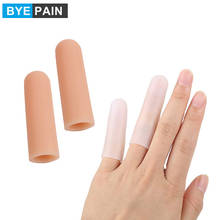 BYEPAIN Finger Caps Silicone Finger Protectors Gel Finger Sleeves Finger Tubes Helps Cushion and Reduce Pain from Corns Blisters 2024 - buy cheap
