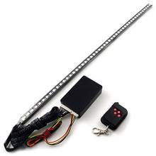 56CM 7 Color 5050 48 LED RGB Scanner Flash Car Strobe Knight Rider Kit Light Strip 2024 - buy cheap