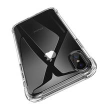 Чехол для телефона противоударный Прозрачный Бампер для iPhone 11 Pro Max XS Max X XR iPhone 8 Чехол 7 Plus 6S 6 полная защита чехол для телефона 2024 - купить недорого