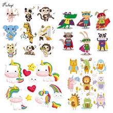 Iron On Transfers For Clothing Cartoon Animals Patch Iron-on Clothing Vinyl Heat Transfer Patches For Clothing Thermal Stickers 2024 - buy cheap