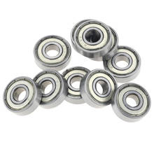 10pcs/lot 606ZZ 6x17x6mm miniature deep groove ball bearing 6*17*6mm 2024 - buy cheap