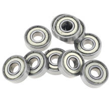 50pcs/lot 606ZZ 6x17x6mm miniature deep groove ball bearing 6*17*6mm 2024 - buy cheap