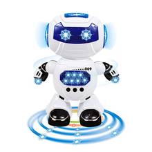 New Toys for Children Dance and Music Robot Action Children's Electric Toys Hyun Dance Robot Rotating Light Music Birthday Gifts 2024 - buy cheap