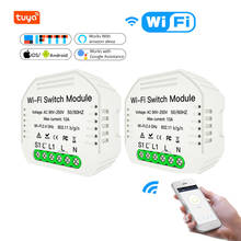 2 Pieces Tuya Wifi Smart Light Switch Diy Breaker Module Smart home Automation Wi-Fi Switch Works with Alexa Google Home IFTT 2024 - buy cheap