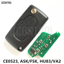 QCONTROL Vehicle Remote Key for Citroen C8 Car CE0523 ID46(7941) Chip 433MHz ASK/FSK Signal 2024 - buy cheap
