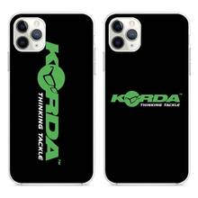 Чехол для телефона Korda Fishing Tackle для iphone 12 11 Pro Max Mini XS Max 8 7 6 6S Plus X 5S SE 2020 XR 2024 - купить недорого