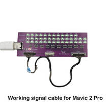 Оригинальный DJI Mavic 2 Pro/Zoom Gimbal Flex Cable, кабель передачи сигнала, PTZ-камера, провод для ремонта видеолинии 2024 - купить недорого