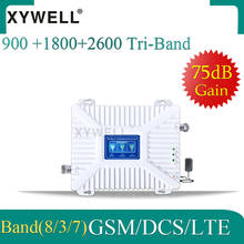 900/1800/2600 mhz 4g signal booster GSM 900MHz DCS/LTE 1800(B3) FDD LTE 2600(B7) Cell Phone Signal Repeater Cellular Amplifier 2024 - buy cheap