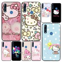 0 Soft Cover  For Huawei P20 30 40 Pro Mate 20 30 40 Pro Honor 9x 10 30lite Y62019 Cute pink Cat Phone Case 2024 - buy cheap