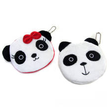Hot Sale Kawaii Cartoon Panda Coin Purse Zipper Children Plush Change Purse Kids Gift High Quality Animal Fashion Wallet 2024 - buy cheap
