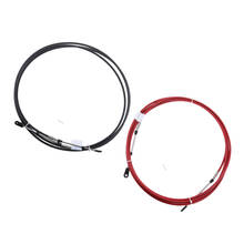 Cable de acelerador Universal para yates marinos, palanca de Control de Motor, 8 pies, color negro, 2 uds. 2024 - compra barato