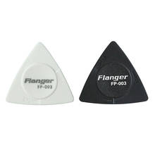 Franger Triangular-púas para guitarra, 1,0, 0,75, 0,5mm de grosor, Material ABS, estilo antideslizante, 10 Uds., novedad 2024 - compra barato