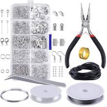 DIY Jewelry Accessories Kit Set 3/4/5/6/7/8/10 mm Open Jump Rings/Lobster Clasp/Earring Hooks For DIY Jewelry Making Supplies 2024 - buy cheap