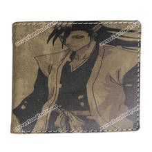 Japanese Anime Bleach Kuchiki Byakuya Purse Frosted PU Leather Short Wallet 2024 - buy cheap