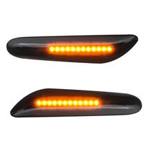 2PCs LED Side Marker Lights 12V Turn Signal Light Indicator Left Right 3W For BMW E90 E91 E92 E93 E60 E87 E82 E46 2024 - buy cheap