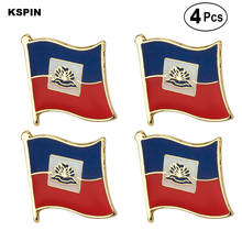 Bandera de Albania Pin de solapa insignia Pin broche de iconos de 4PC 2024 - compra barato