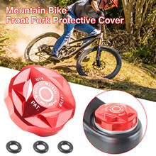 Aluminum Alloy MTB Mountain Bicycle Bike Front Fork Gas Cover Protector Cap MTB Alloy Gas Cover Cycling Equipment Accessories 2024 - buy cheap