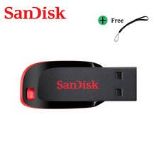 100% Original SanDisk Cruzer Blade CZ50 USB Flash Drive 128GB 64GB 32GB 16GB Pen Drive USB 2.0 Disk Pendrive Memory Stick 2024 - buy cheap