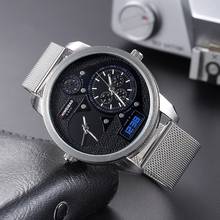 Часы известного бренда для мужчин, роскошные спортивные кварцевые часы из нержавеющей стали, новые модные спортивные военные мужские часы SHIWEIBAO 2024 - купить недорого