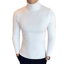 Crocodile brand Pullover Men Knitwear Men Clothing 7873Autumn New Solid Colors Jumper men Turtleneck Sweater Dress winte 2024 - buy cheap