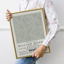 Póster de exposición de arte Vintage de William Morris, flores de plantas de tela de impresiones artísticas, póster del Museo Victoria & Albert, imagen de pared 2024 - compra barato