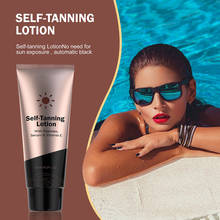 125ml Sunless Self Tanning Lotion Moisturizing Tanning Cream Self-tanning Lotion Body Self Tanners Bronzers 2024 - buy cheap
