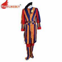 Costumebuy papal swiss guard Униформа костюм Хэллоуин Карнавальный костюм для взрослых мужчин женщин унисекс солдат Косплей на заказ 2024 - купить недорого