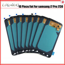 Pantalla LCD OLED para móvil, montaje de digitalizador con pantalla táctil, para Samsung Galaxy J730, J730F, J7 Pro 2017, venta al por mayor, 10 unids/lote 2024 - compra barato