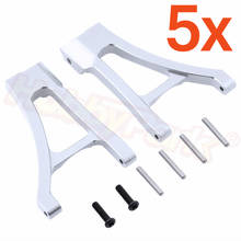 10pcs Aluminum Alloy Front Lower Suspension Arm A-Arm 7031 For RC Hobby Car Traxxas 1/16 Slash 4WD Upgrade Hop Up Parts 2024 - buy cheap