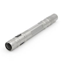 Lanterna led caneta de trabalho e inspeção, luz penlight, manutenção, tocha, lâmpada de bolso, bateria aaa para camping, caminhadas