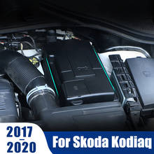 Car Engine Battery Positive Negative Electrode Protective Cover For Skoda Karoq Kodiaq Octavia A7 For VW Tiguan MK2 Accessories 2024 - buy cheap