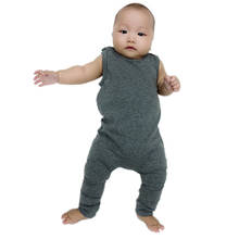 Baby Boys Harem Rompers Toddler Summer Plain Gray Jumpsuits Kids Tank Playsuit Boy Fashion Jumper 2022 New Arrival 30 2024 - buy cheap