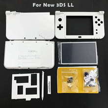 3 Colors Replacement Housing Shell Case with Buttons Set for NEW 3DS LL/XL Console Case Faceplate Cover Plate with Middle Frame 2024 - buy cheap