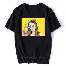 Camiseta de algodón para hombre y mujer, camisa de manga corta con cuello redondo, estilo Hip Hop Harajuku, ropa para parte superior masculina y femenina 2024 - compra barato