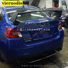 Неокрашенный спойлер для заднего багажника Subaru Impreza WRX STI 2007-2016 2024 - купить недорого