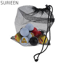 Нейлоновая прочная пустая Сетчатая Сумка для мячей для гольфа, 45 шт., держатель для мячей для гольфа, держатель для тенниса, закрытие для хранения, Аксессуары для тренировок в гольф 2024 - купить недорого