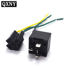 Waterproof Automotive Relay 12V 4pin 5pin 40A normally closed normally open relay with plug and wire 2024 - buy cheap