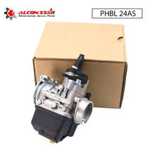 Alconstar- 24mm Dellorto PHBL 24AS Motorcycle Carburetor Carb 4 Stroke R2710 Carburateur For Piaggio 100CC 250CC Racing 2024 - buy cheap