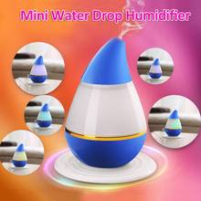 Mini Ultrasonic Humidifier Water Drop LED Purifier Atomizer USB Power Aroma Air Moisture Home Office Air Diffuser 2024 - buy cheap