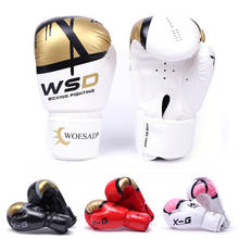 Boxing Kick Gloves for Men Women PU Karate Muay Thai Guantes De Boxeo Free Fight MMA Sanda Training Adults Kid Fitness Equipment 2024 - buy cheap
